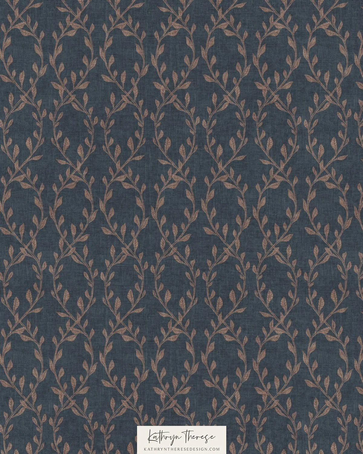 Aven in Navy / Brown