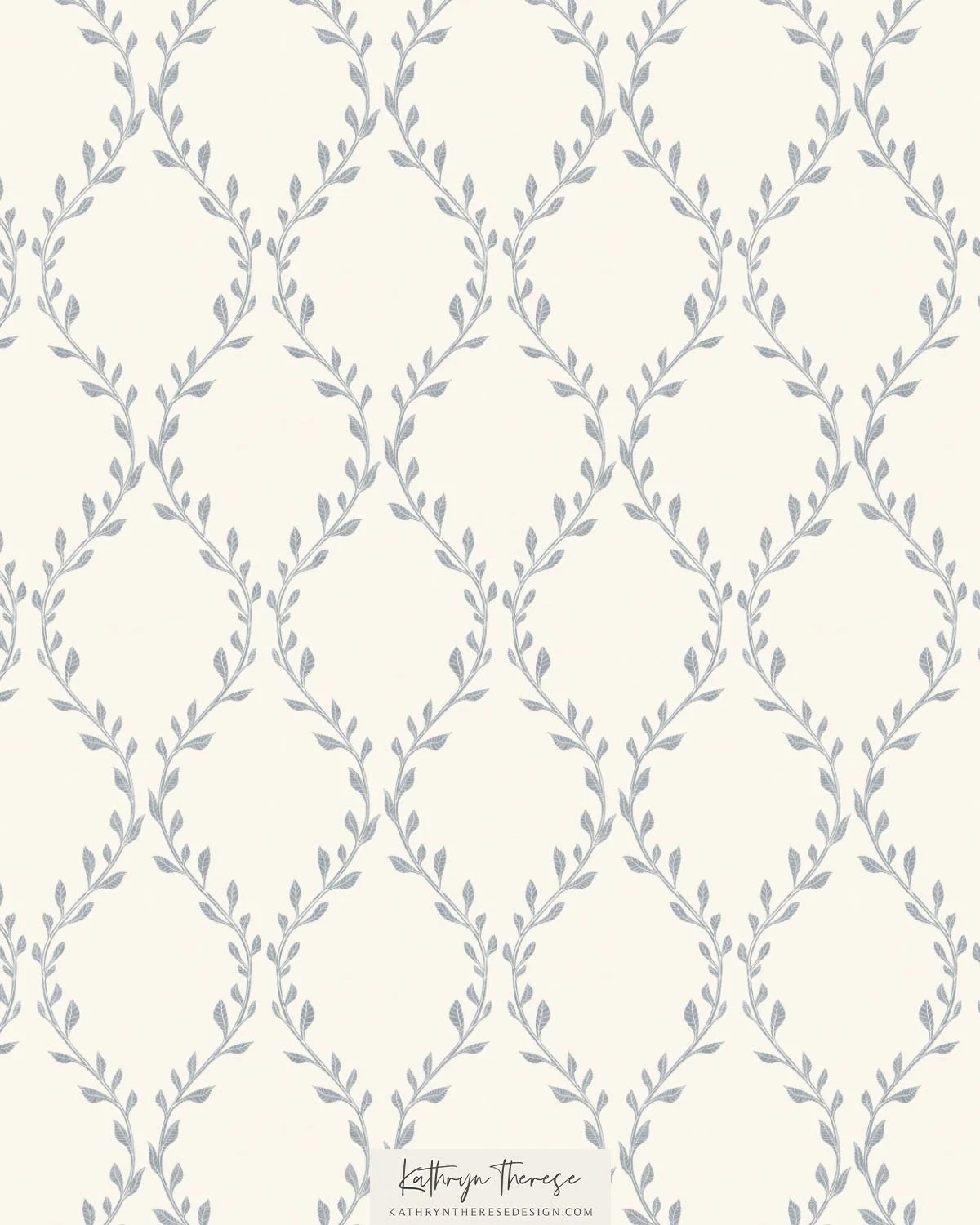 Britton in Soft Blue / Ivory