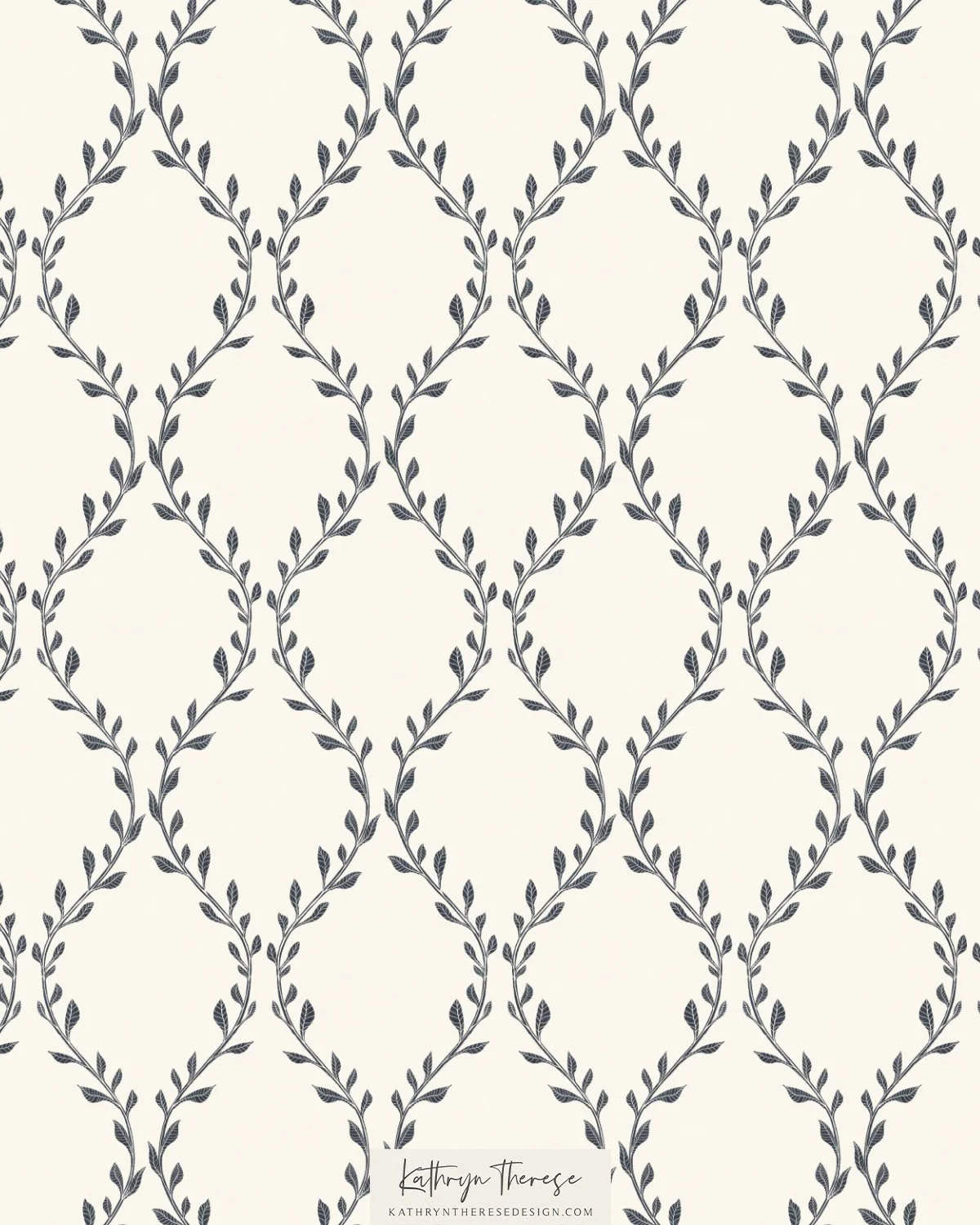 Britton in Navy / Ivory