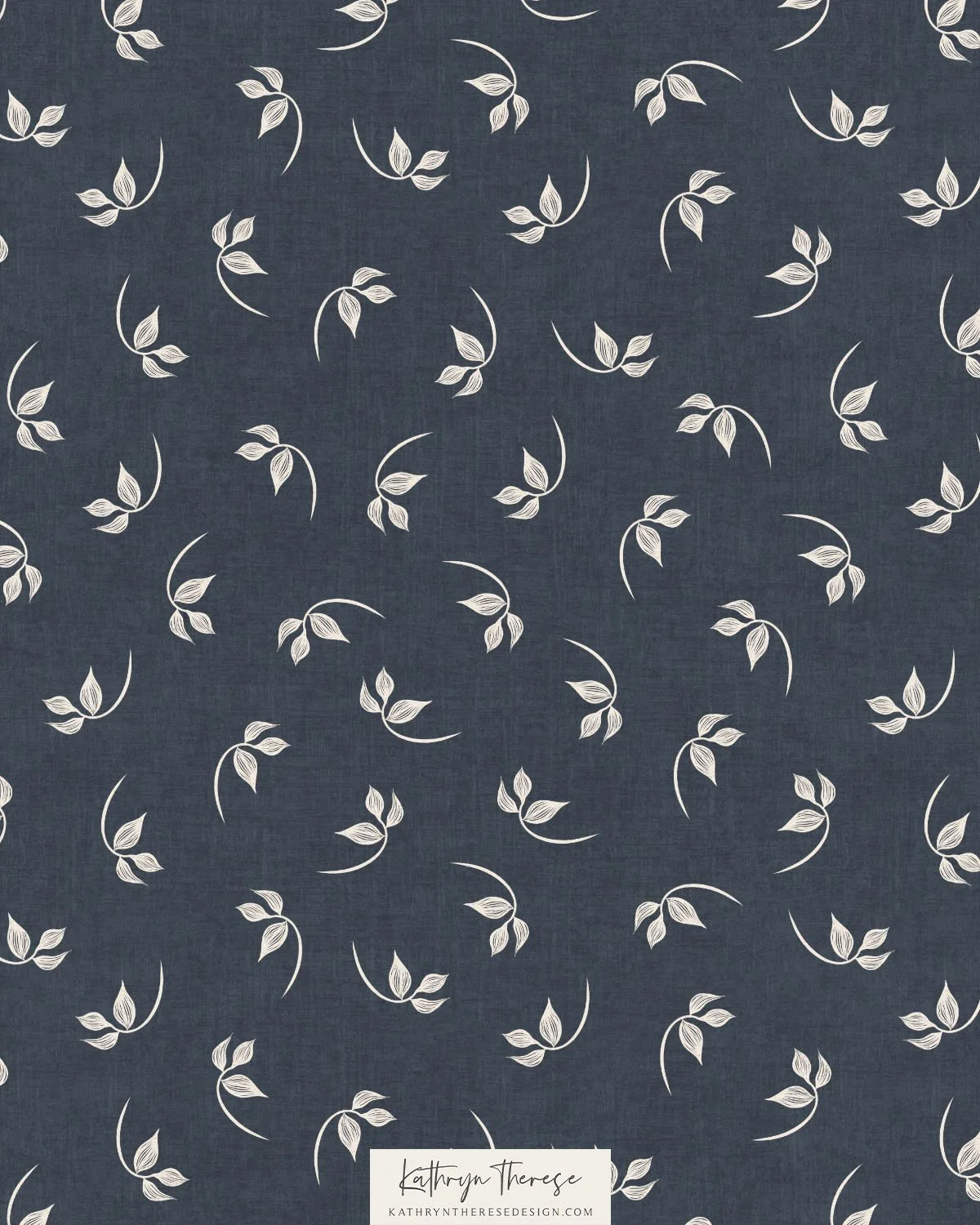 Landie in Navy / Cream