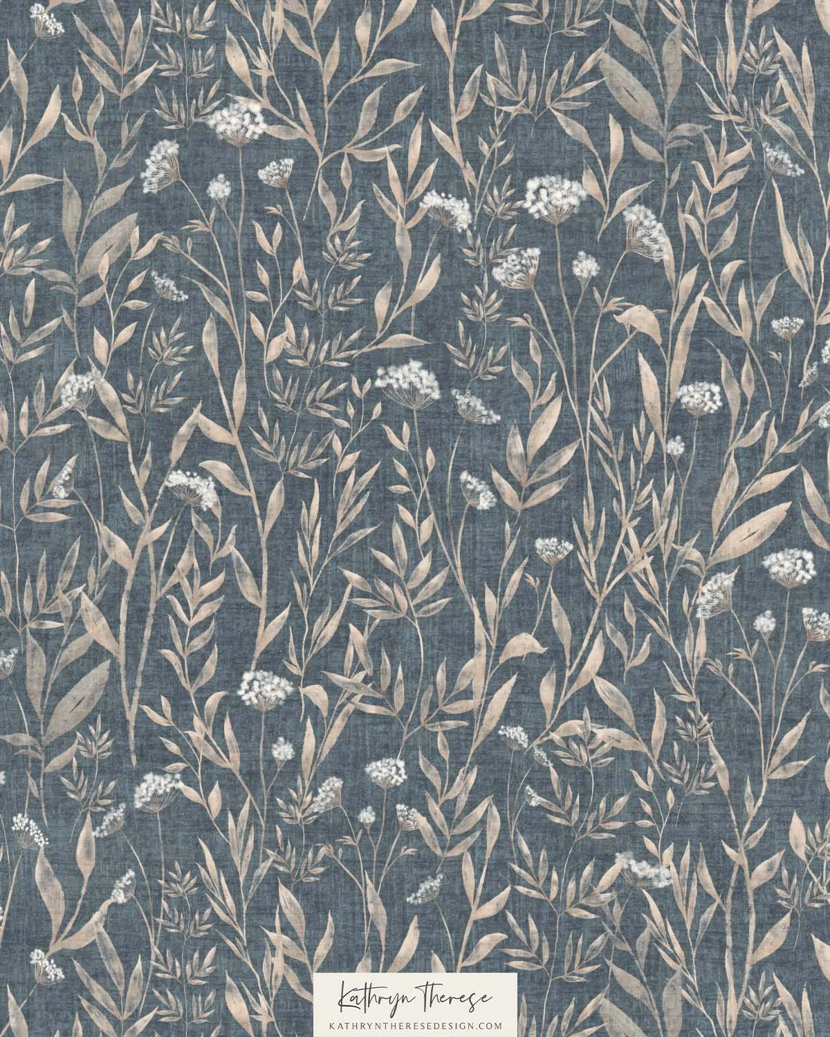Briar in Slate Blue / Sand
