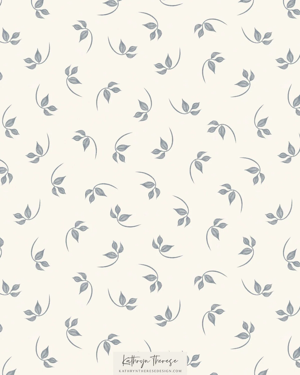 Landie in Ivory / Blue