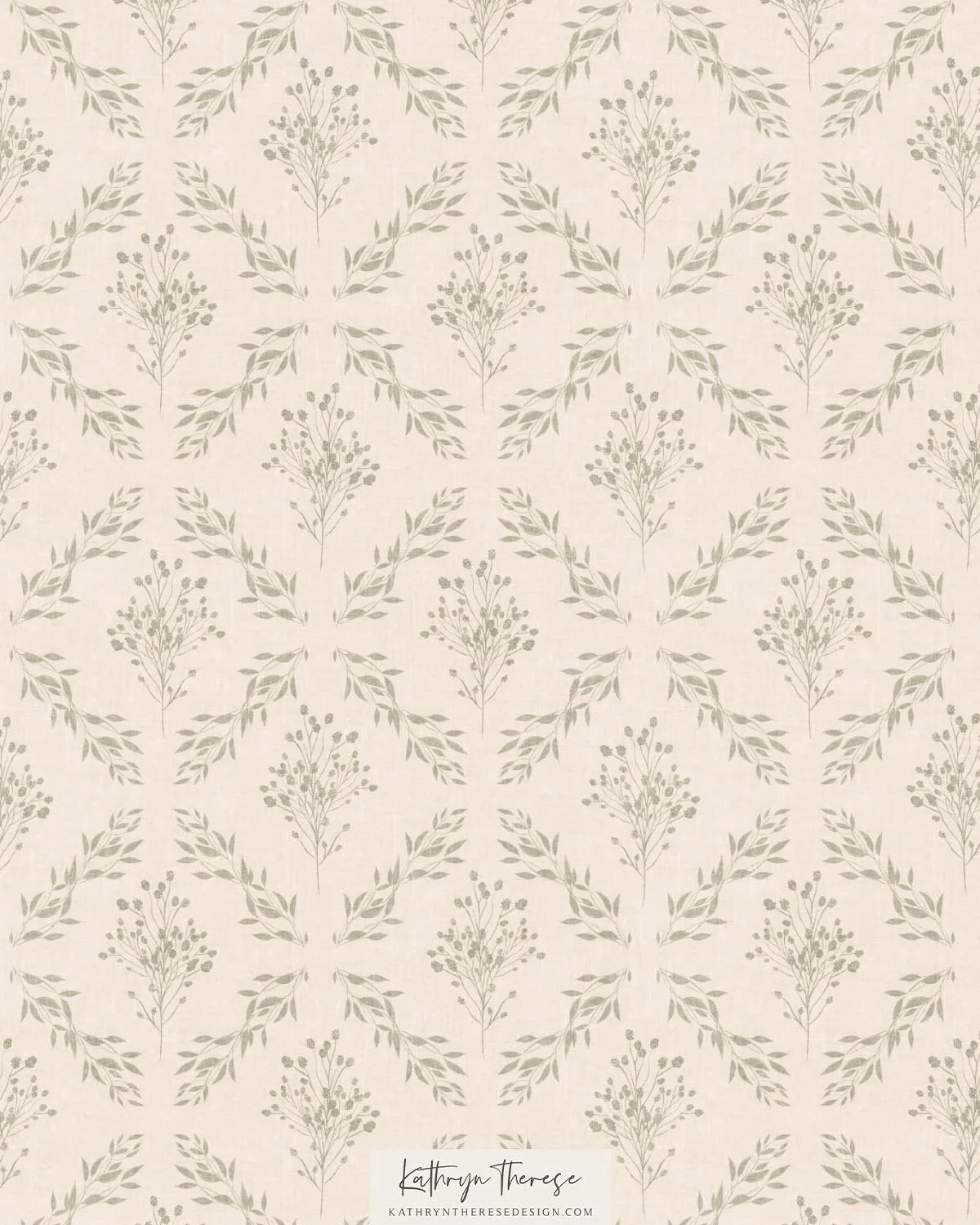 Fallon in Green / Beige