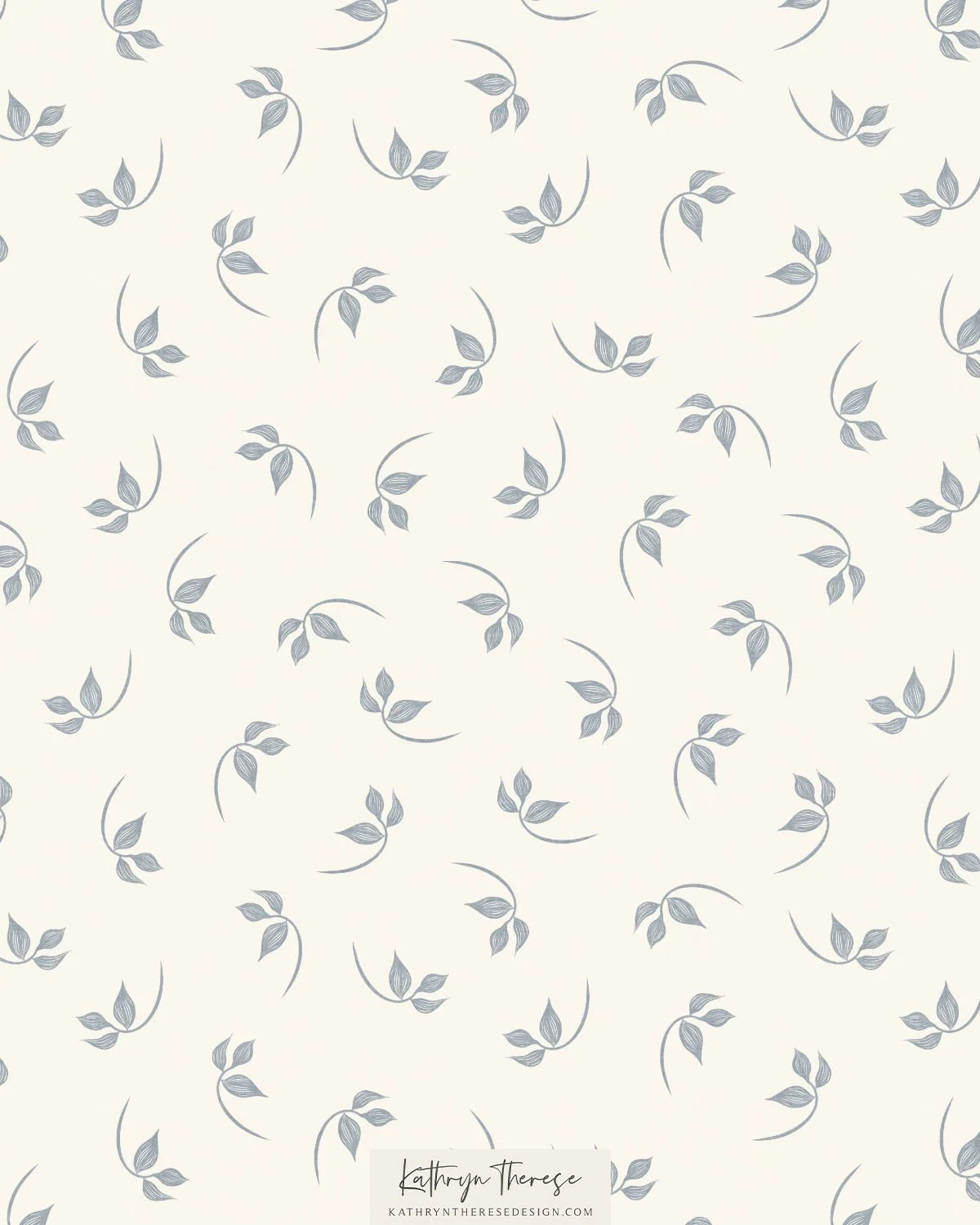 Landie in Ivory / Soft Blue