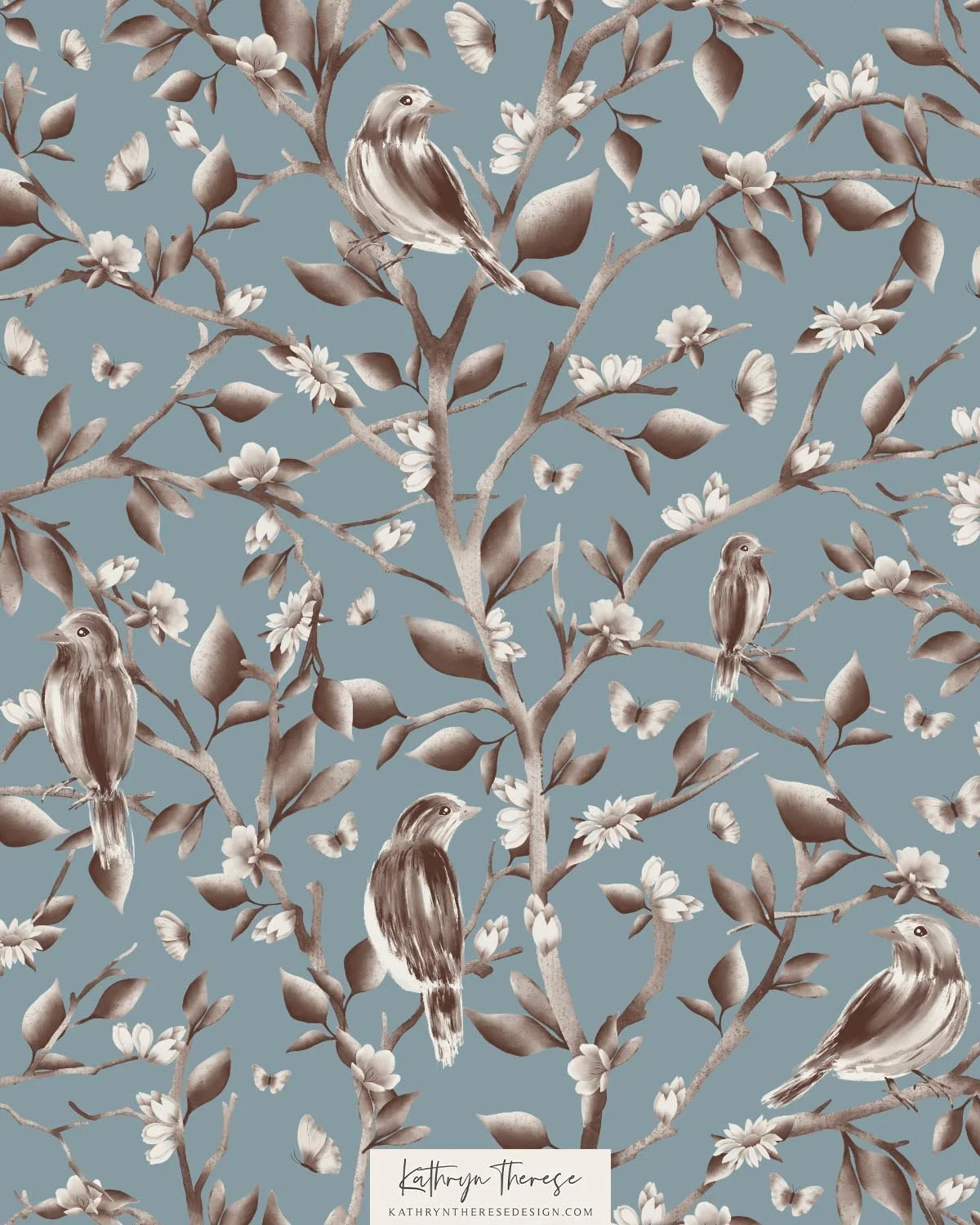 Larkin in Dusty Blue
