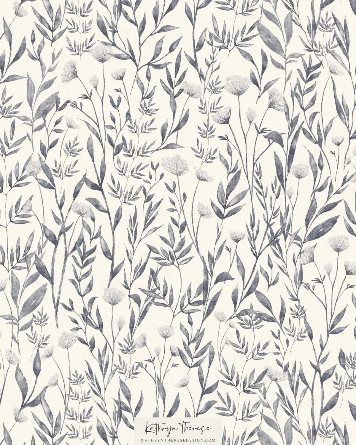 Briar in Cream / Slate Blue