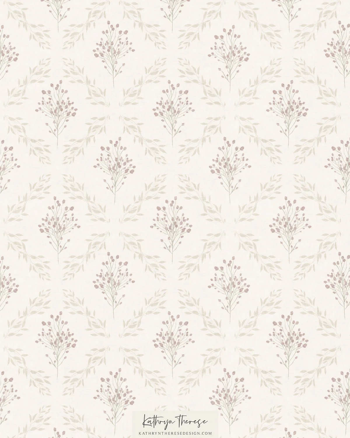 Fallon in Rose Mauve / Cream