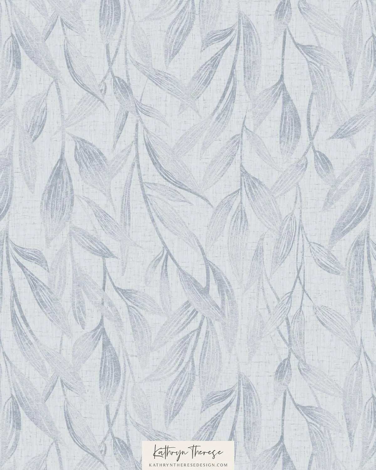 Lowen in Tonal Dusty Blue