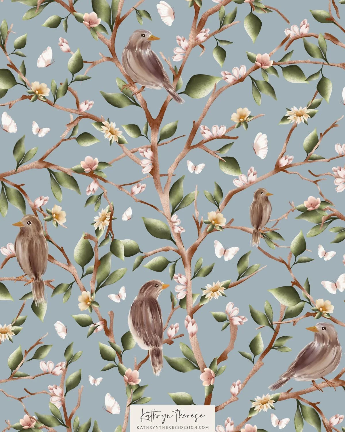 Larkin in Soft Blue