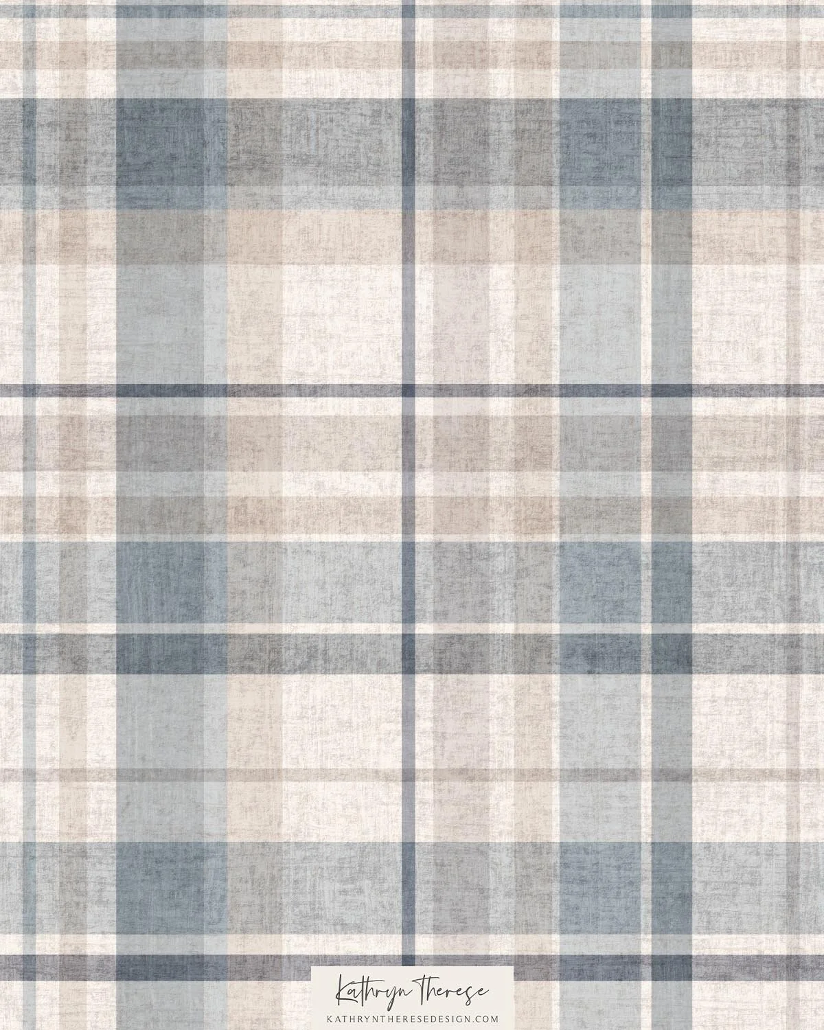 Rhett in Soft Blue / Taupe