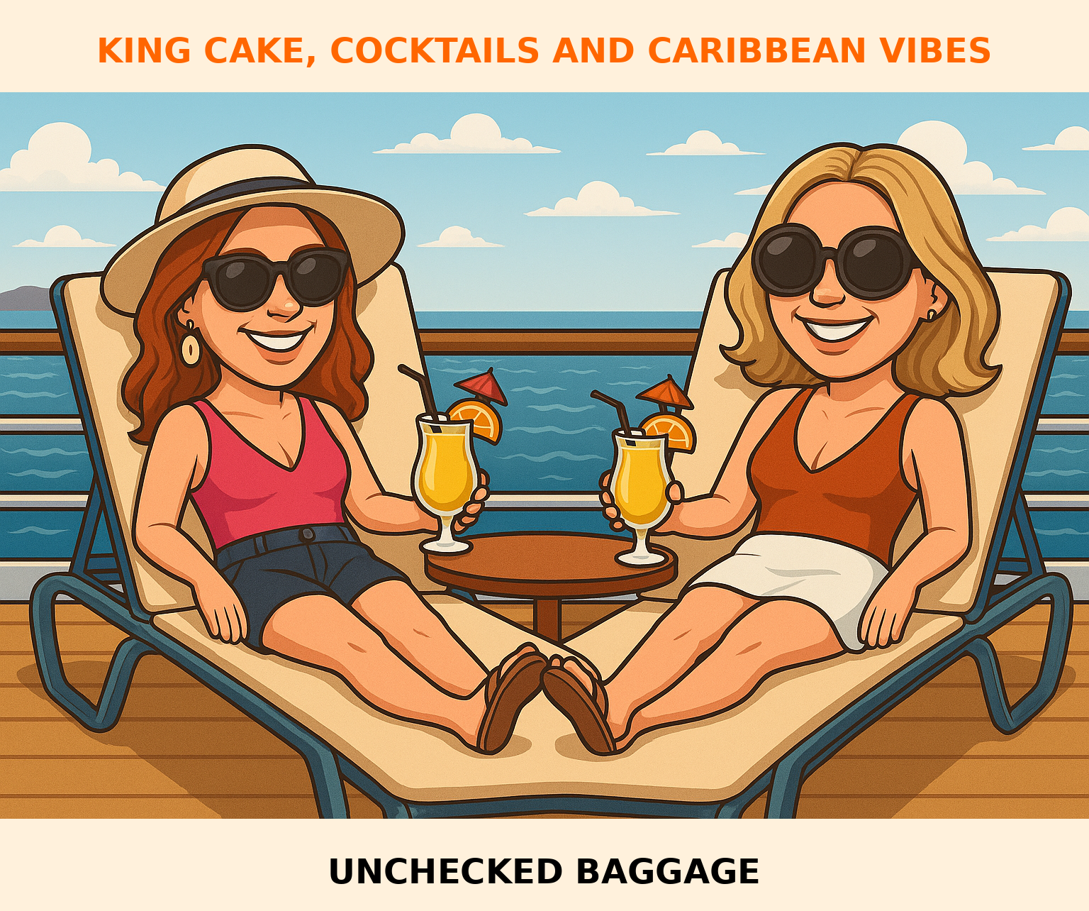 King Cake, Cocktails and Caribbean Vibes