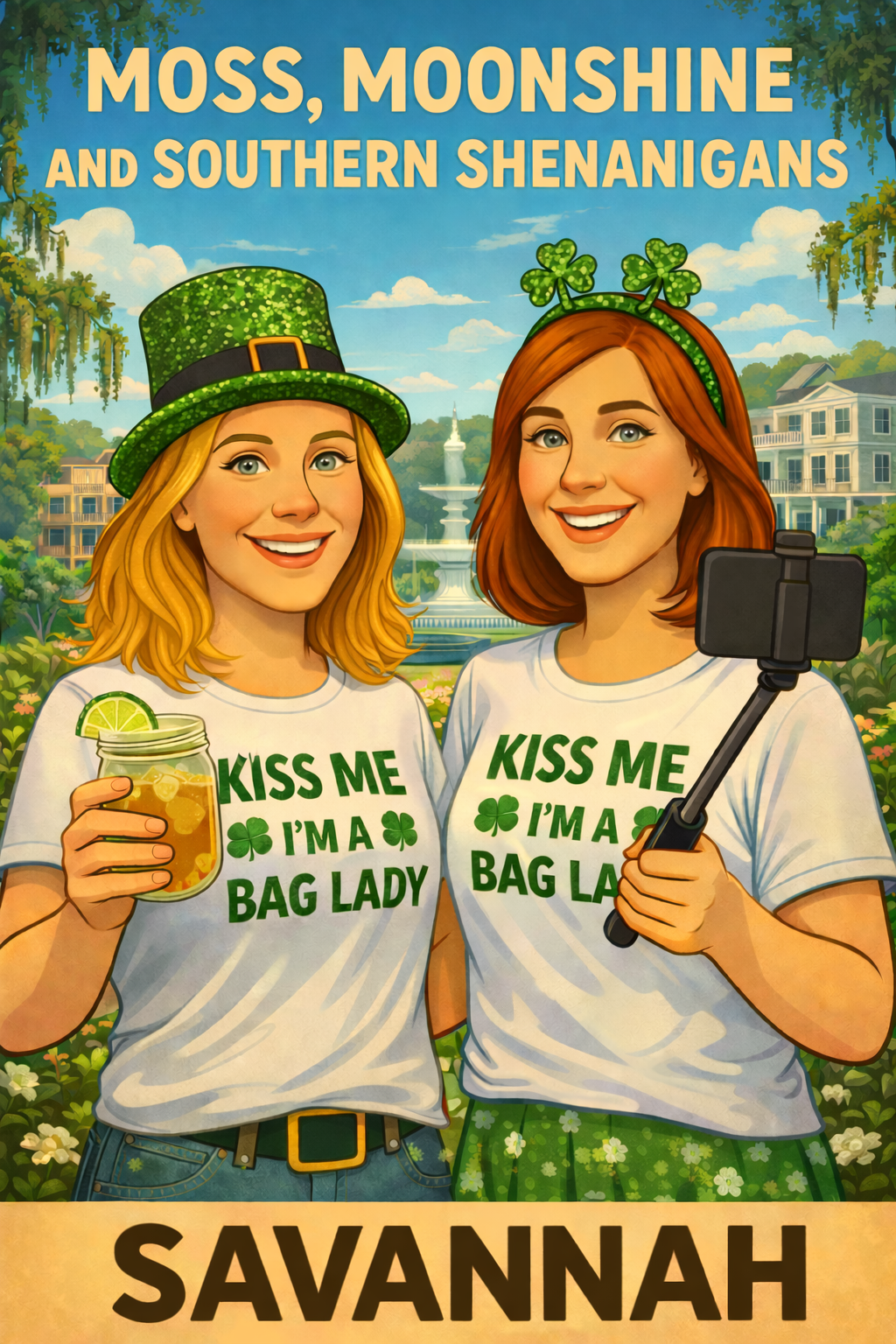 Moss, Moonshine and Southern Shenanigans - Savannah