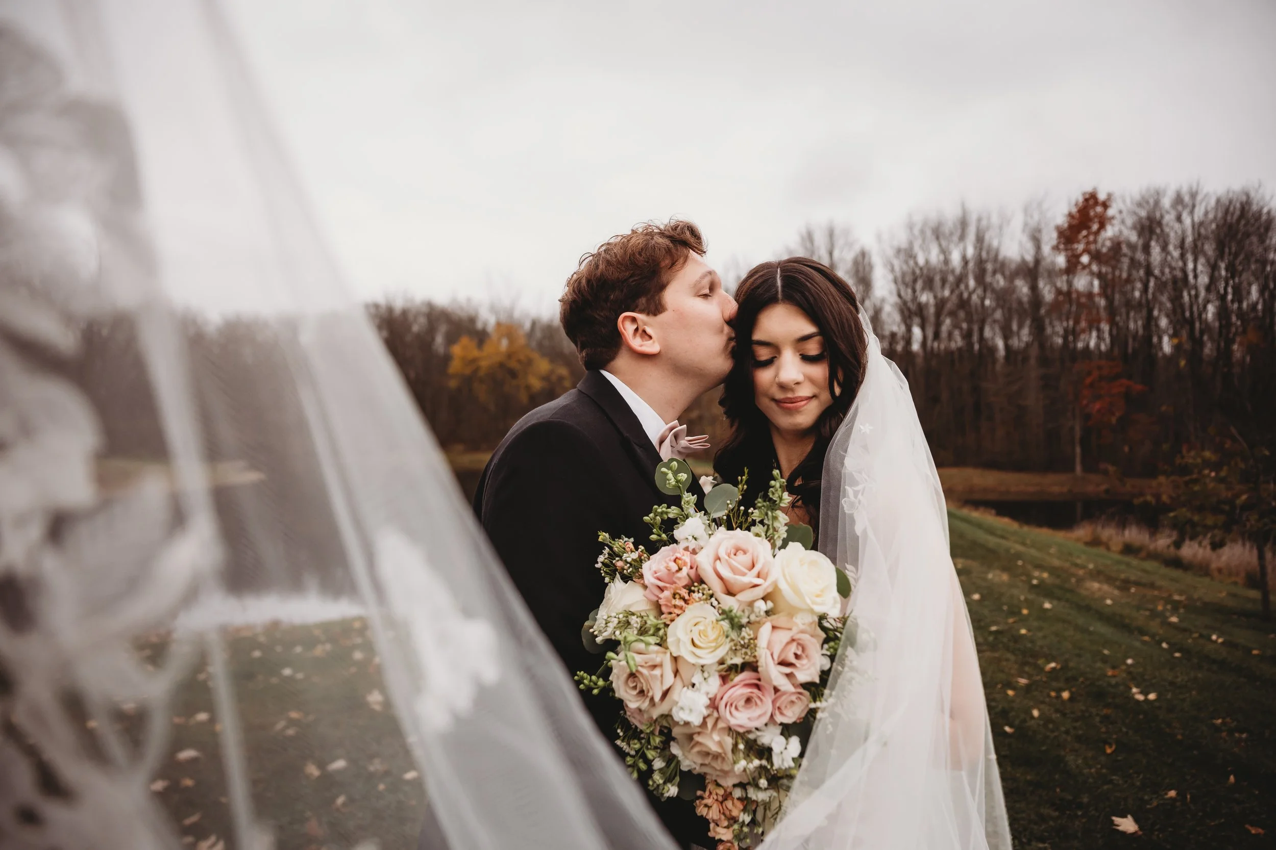 Liberty & Zach | Fall Catholic Wedding at Sun Valley | Chagrin Falls, Ohio Wedding Photographer