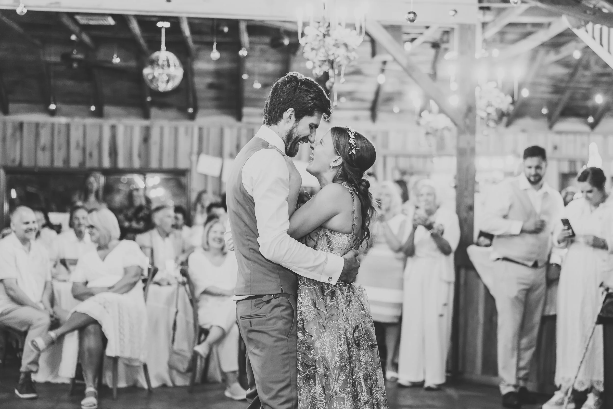 Bride and groom portrait captured by Oh Deer Photography, a moody and romantic wedding photographer in Ohio
