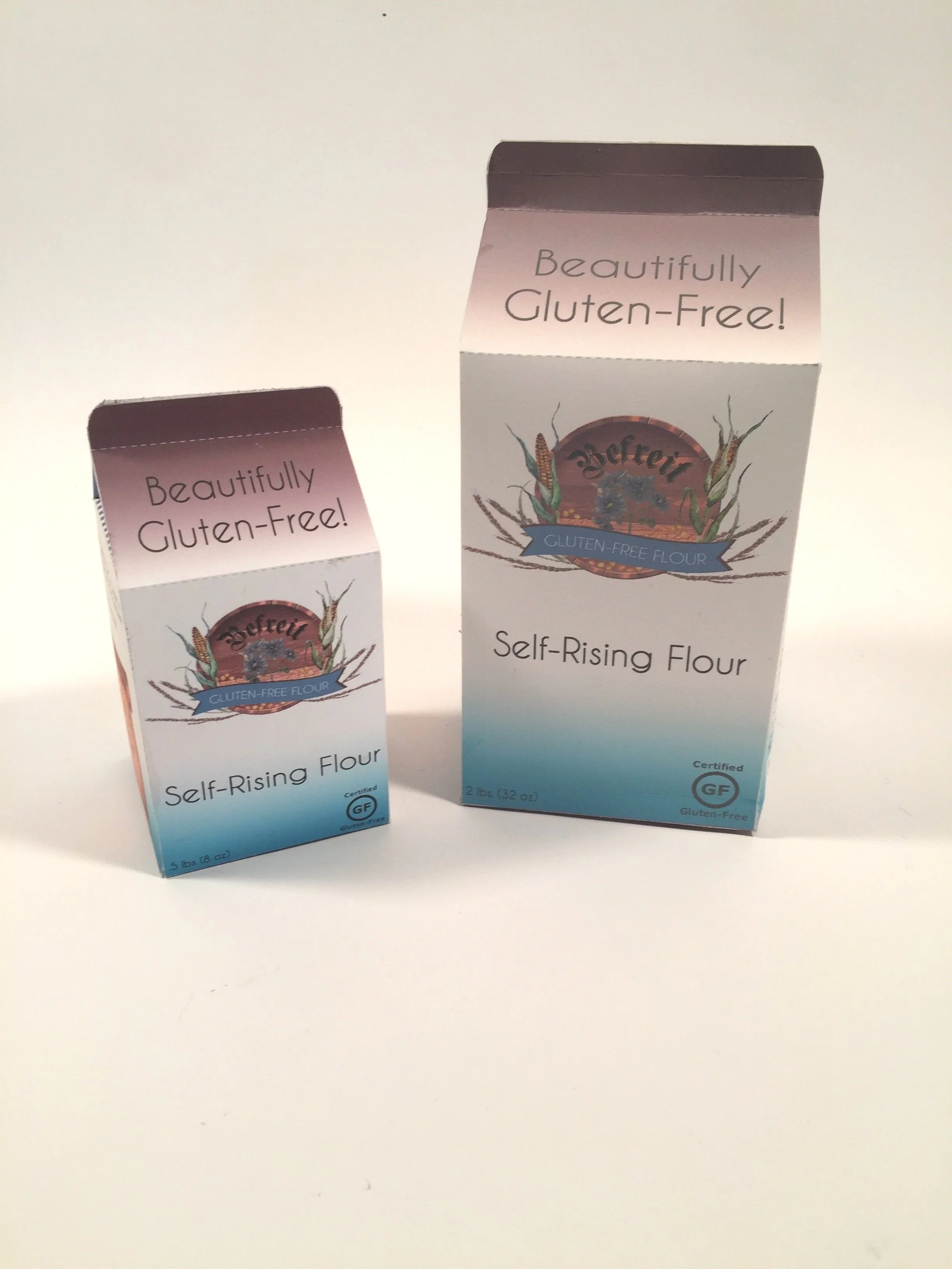 Befreit Gluten Free Self-Rising Flour, small and large products