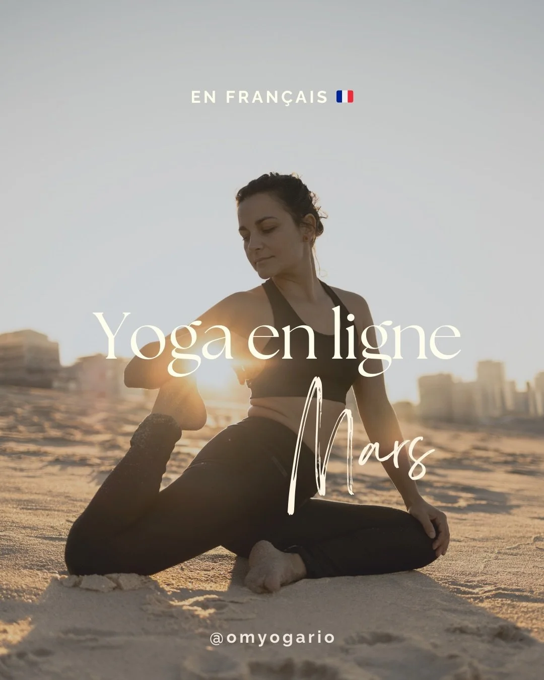 🇫🇷 voici nos cours de yoga en ligne en Mars ☺️🙏🏽🇫🇷 

🇧🇷 para quem quiser praticar yoga em franc&ecirc;s, eu dou aula online esse m&ecirc;s todas ter&ccedil;a-feiras. O replay de cada aula est&aacute; dispon&iacute;vel durante 1 m&ecirc;s. que