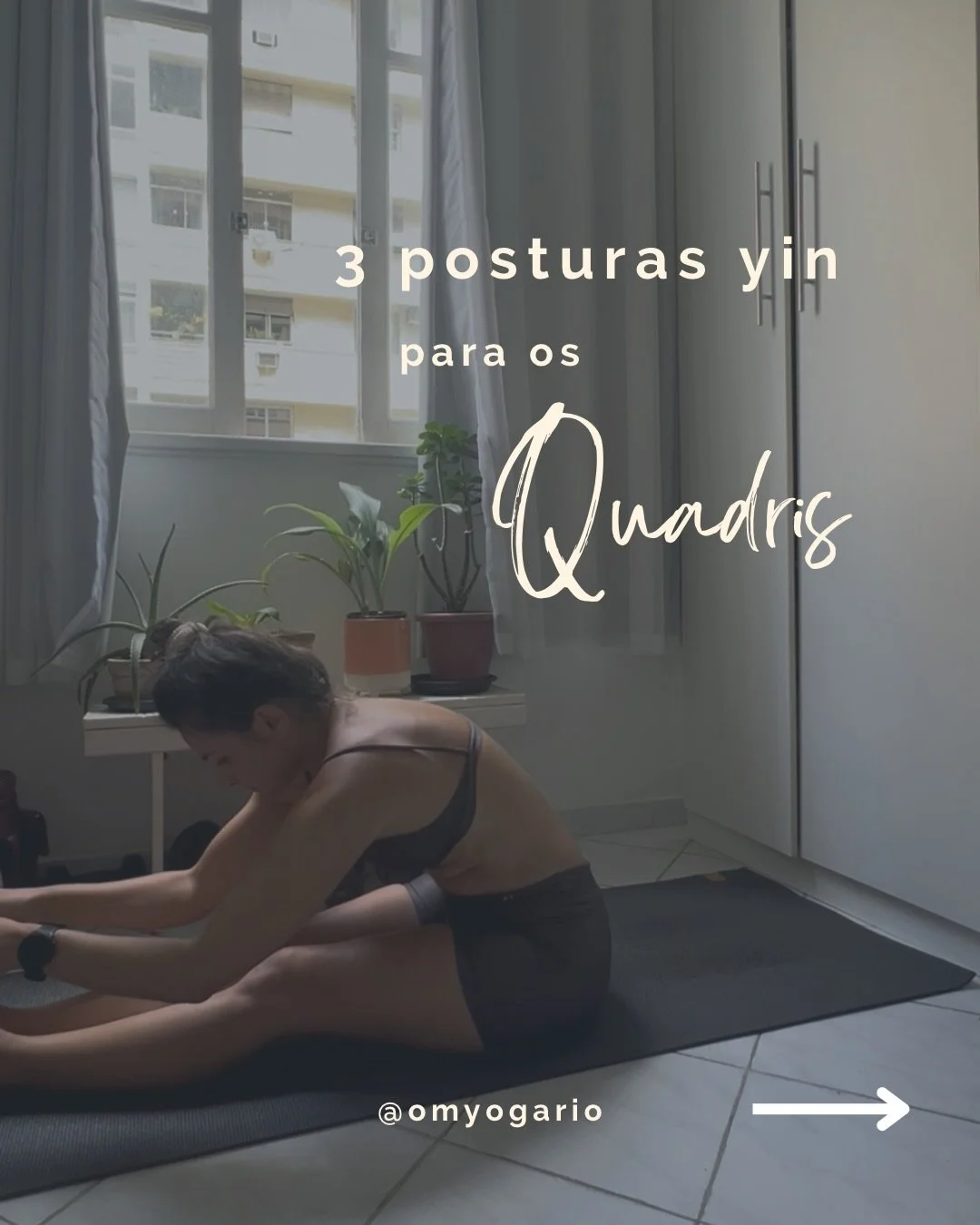10 min de yin yoga para os quadris hoje ✨🧘🏽&zwj;♀️ 
🇬🇧 10 min yin yoga for the hips ✨

Postura 1 : postura do la&ccedil;o quebrado
Postura 2 : postura da lagarta
Postura 3 : olho da agulha
Final : descanso &bull; integra&ccedil;&atilde;o sentado 