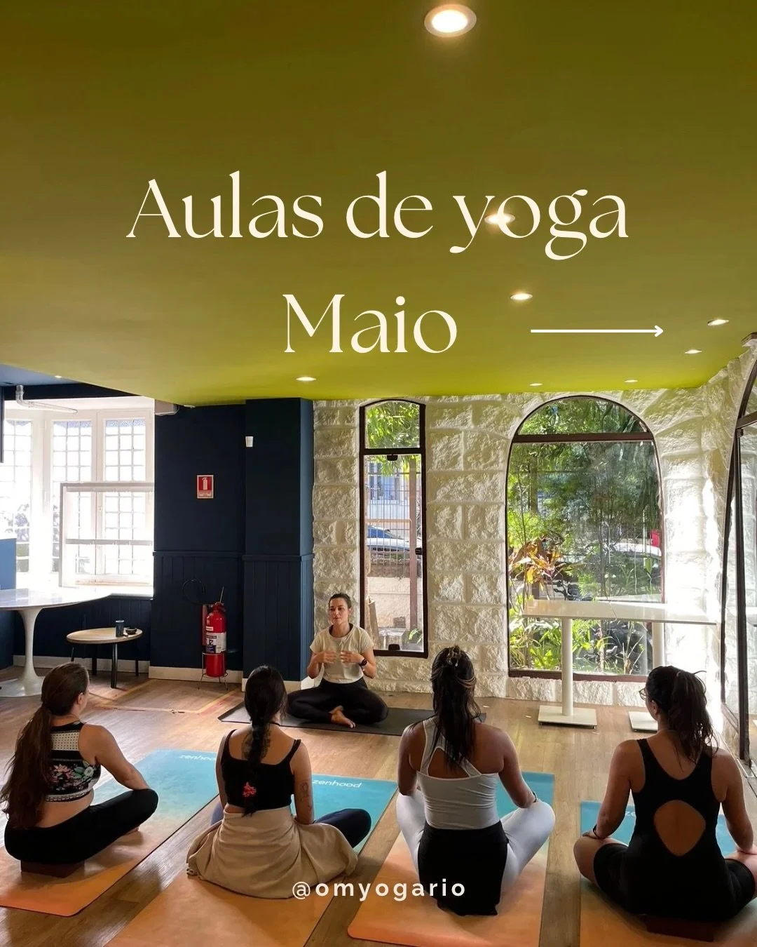 Boa noite com nossa agenda de Maio de yoga🧘🏽&zwj;♀️🌞 Quer criar sua rotina de yoga com a gente ? 
Vem cuidar do seu corpo e da sua mente ☺️
Agende sua aula pelo Omyogario.as.me (link na bio) ou pelo DM comigo 💌
 
Aulas em portugu&ecirc;s 🇧🇷/ en