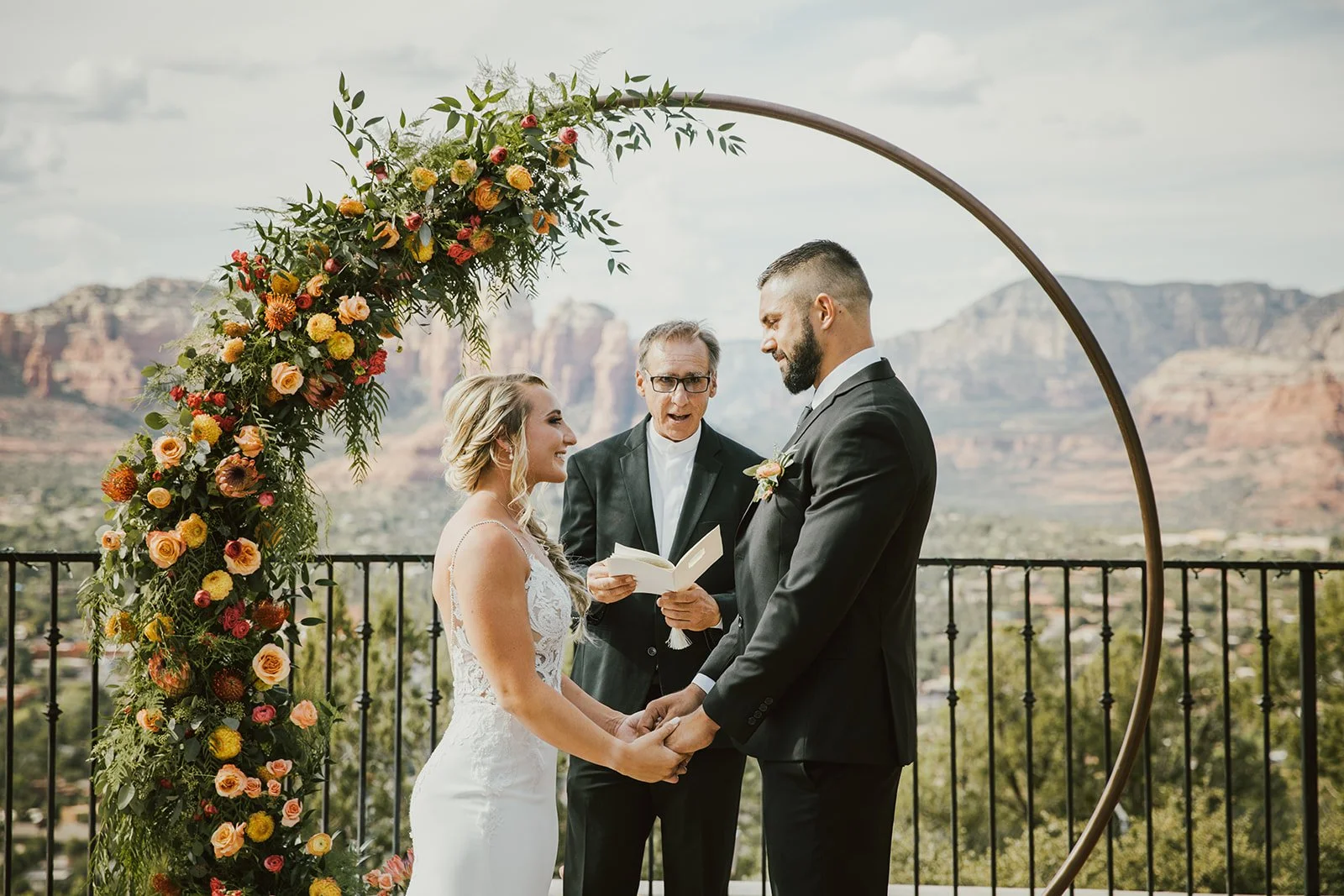 Sammie + Alex's Sky Ranch Lodge Wedding