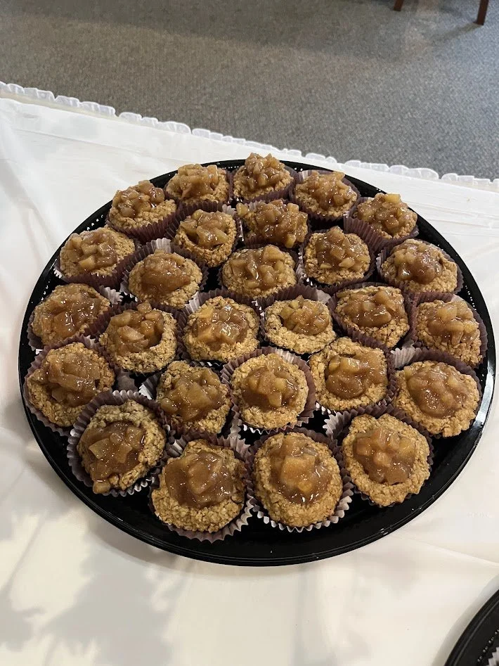 Mini Desserts Platter Gluten Free Apple Crumble