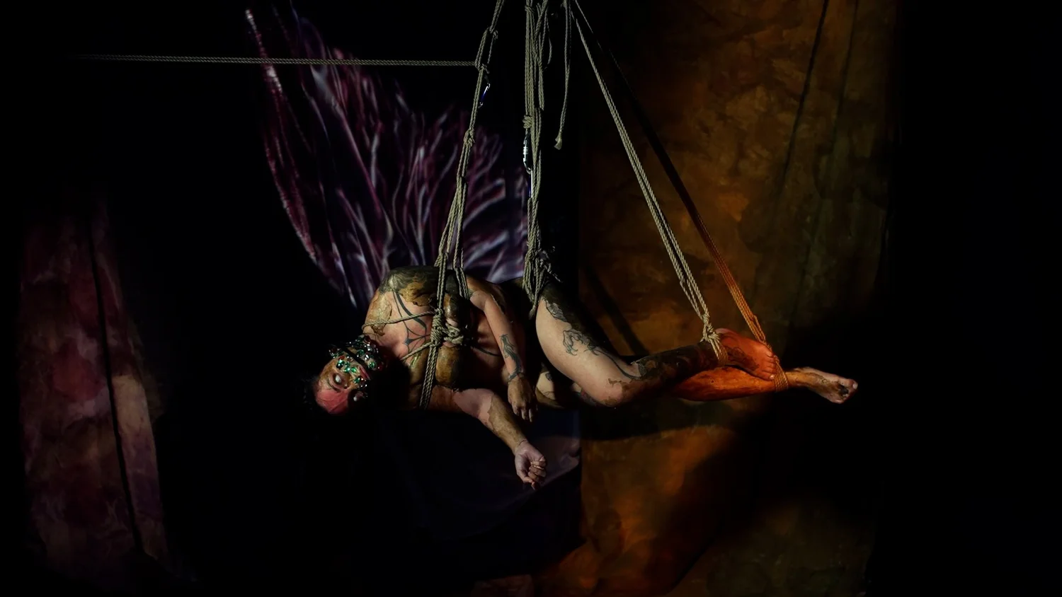 Symbiogenesis — Animalia Shibari performance, animal kingdom — shibari performance by MAVRA (Luiza Jesus do Prado), photo 30