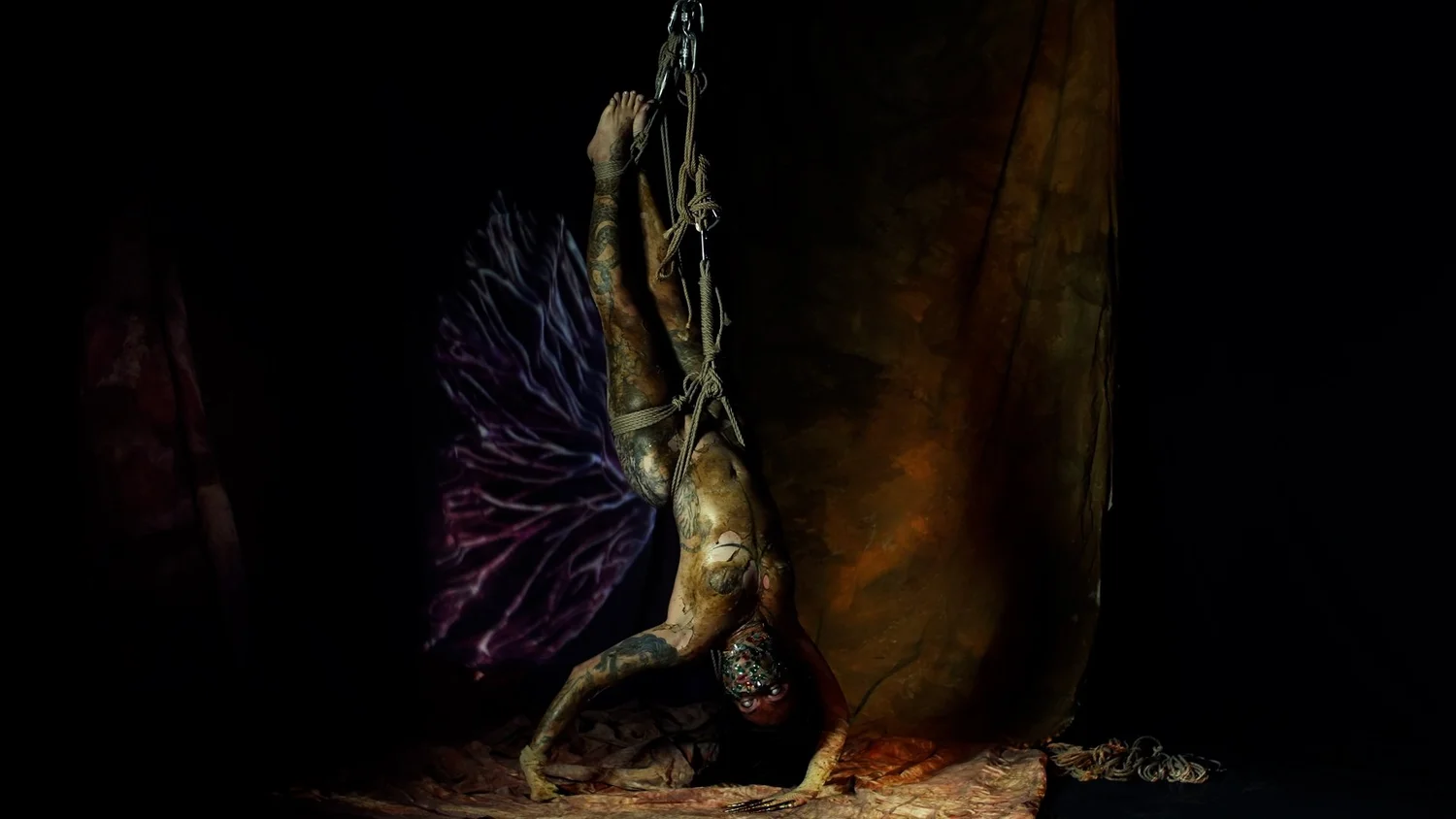 Symbiogenesis — Animalia Shibari performance, animal kingdom — shibari performance by MAVRA (Luiza Jesus do Prado), photo 29