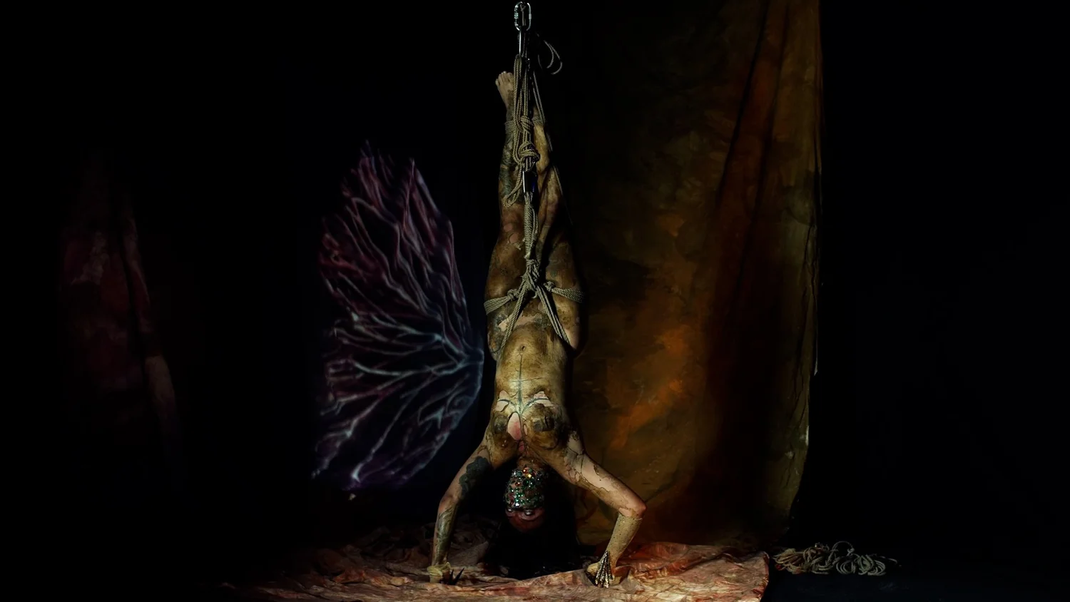 Symbiogenesis — Animalia Shibari performance, animal kingdom — shibari performance by MAVRA (Luiza Jesus do Prado), photo 17