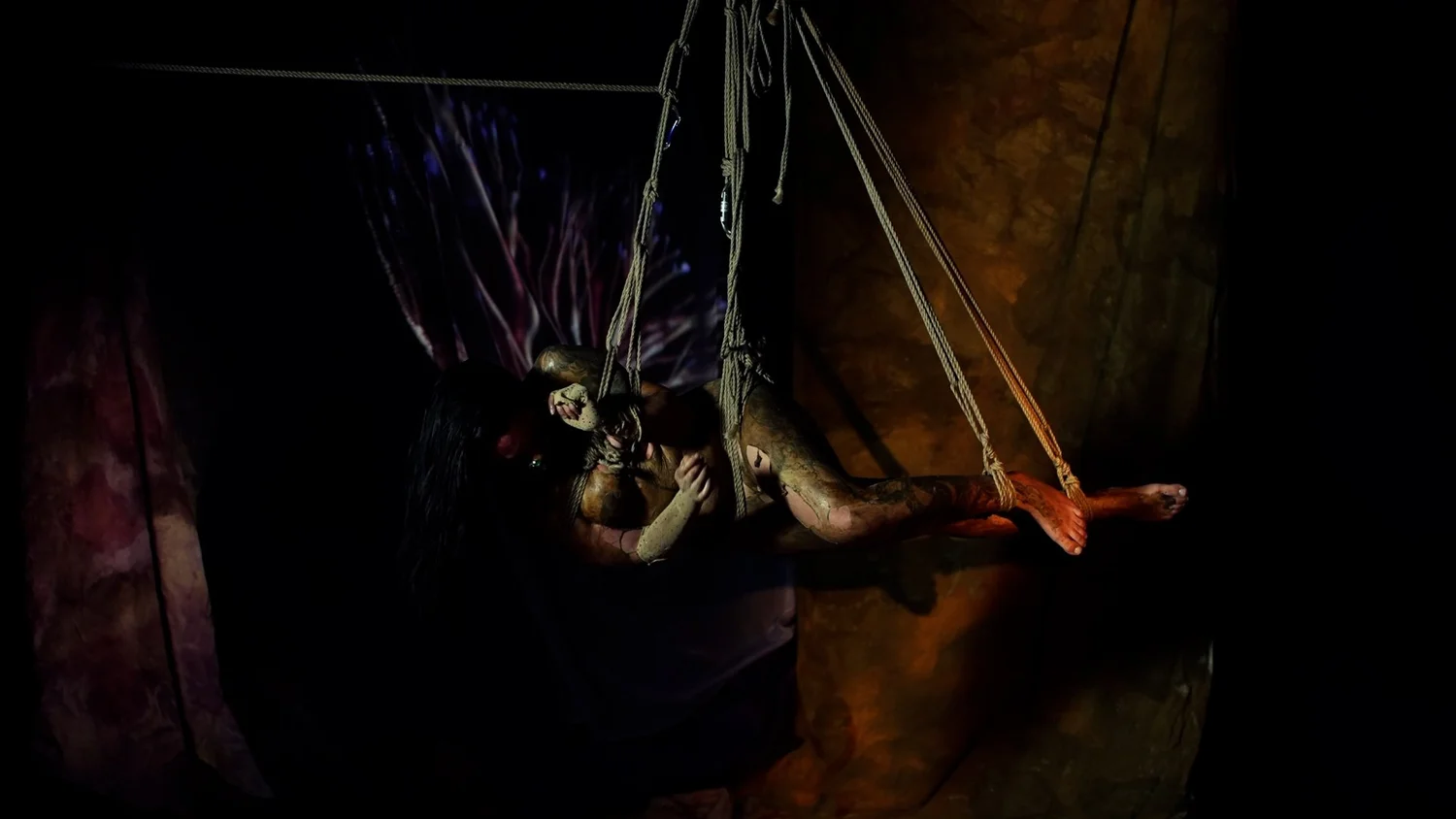 Symbiogenesis — Animalia Shibari performance, animal kingdom — shibari performance by MAVRA (Luiza Jesus do Prado), photo 5