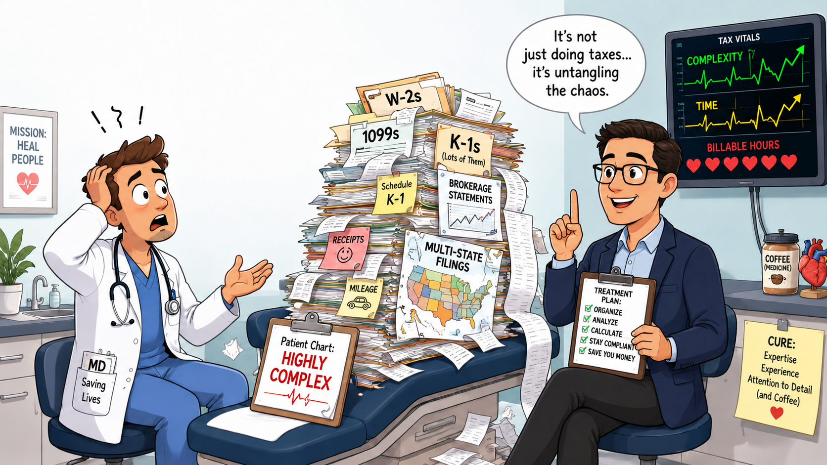 Why Does My Tax Professional Charge So Much? A Physician’s Guide to Lowering Your Tax Prep Bill