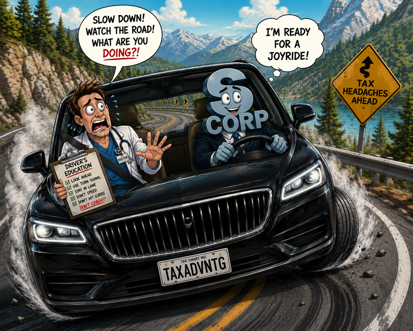 Don't Let Your S Corp Take the Wheel: Why Business-Owned Cars Can Drive Up Your Taxes