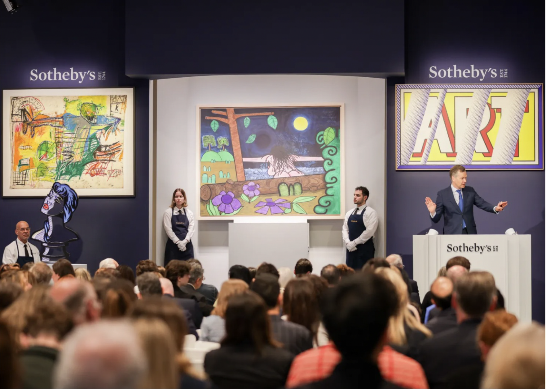 $1.27 Billion in Sales Across 1,500 Lots for Christie's, Sotheby's and Phillips