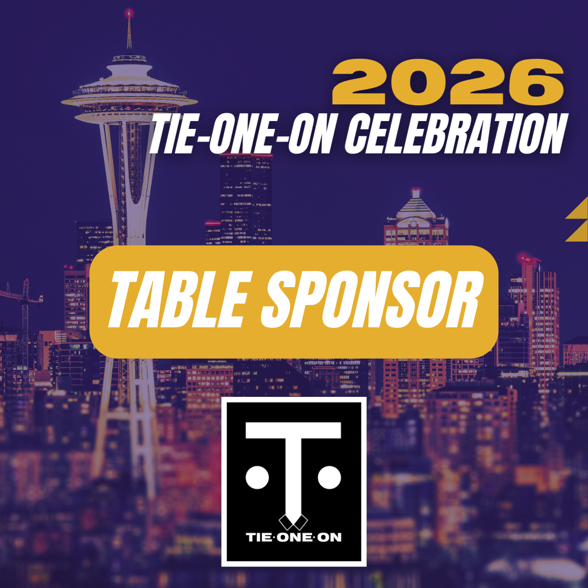 Tie-One-On 2026 - Table Sponsor