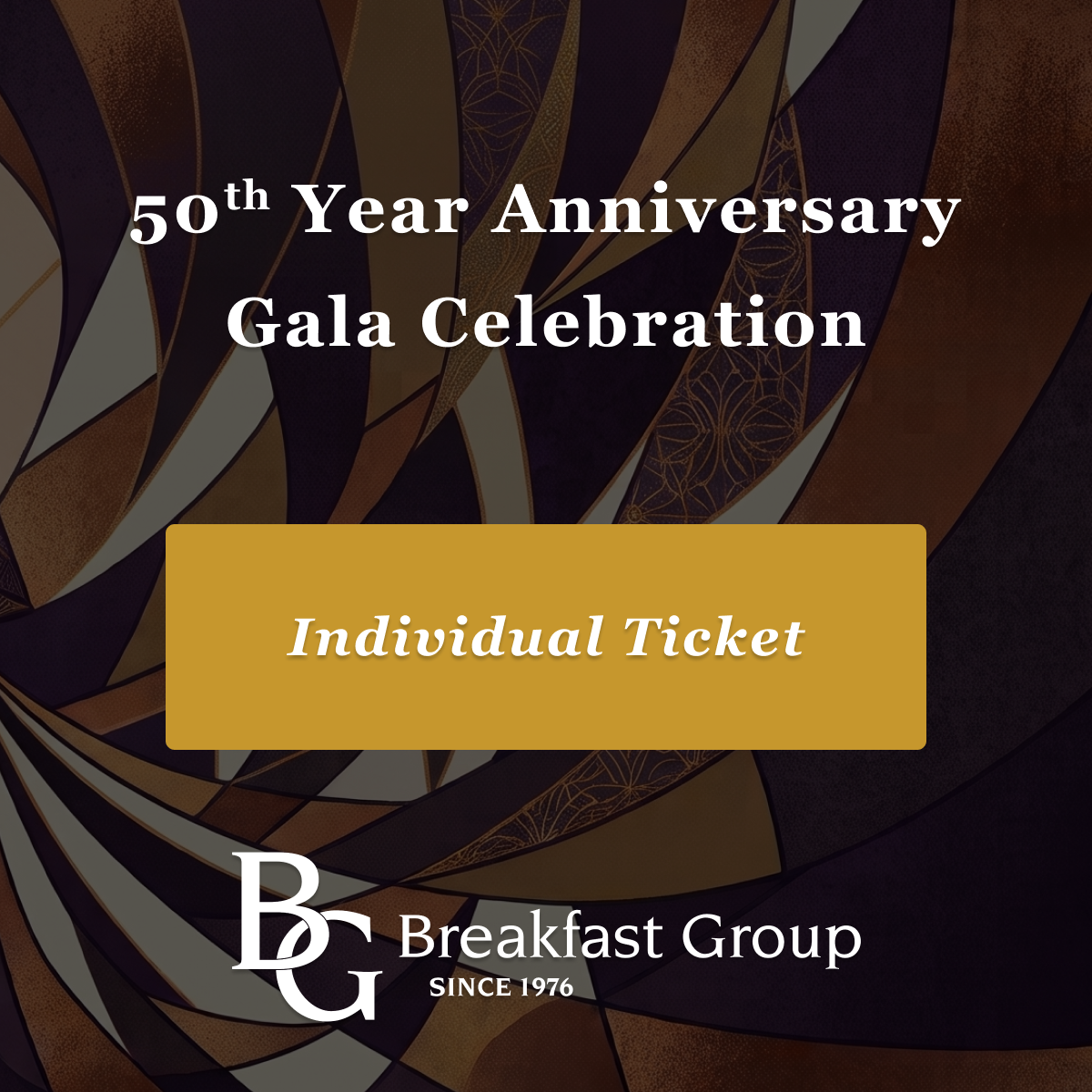 50th Anniversary Gala - Individual