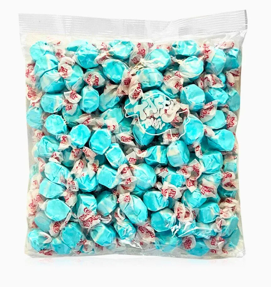Taffy Town Blueberry Salt Water Taffy – 2.5 lb Bag