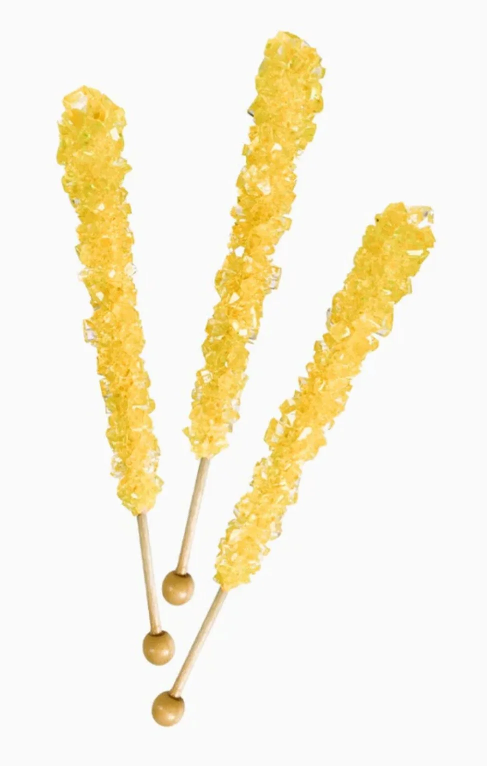 Espeez Old Fashioned Gold Rock Candy Sticks – 18 Count Box