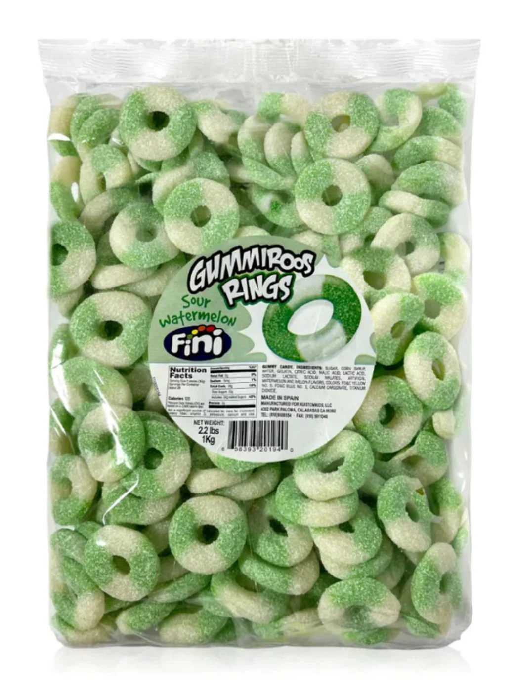 Sour Watermelon Rings