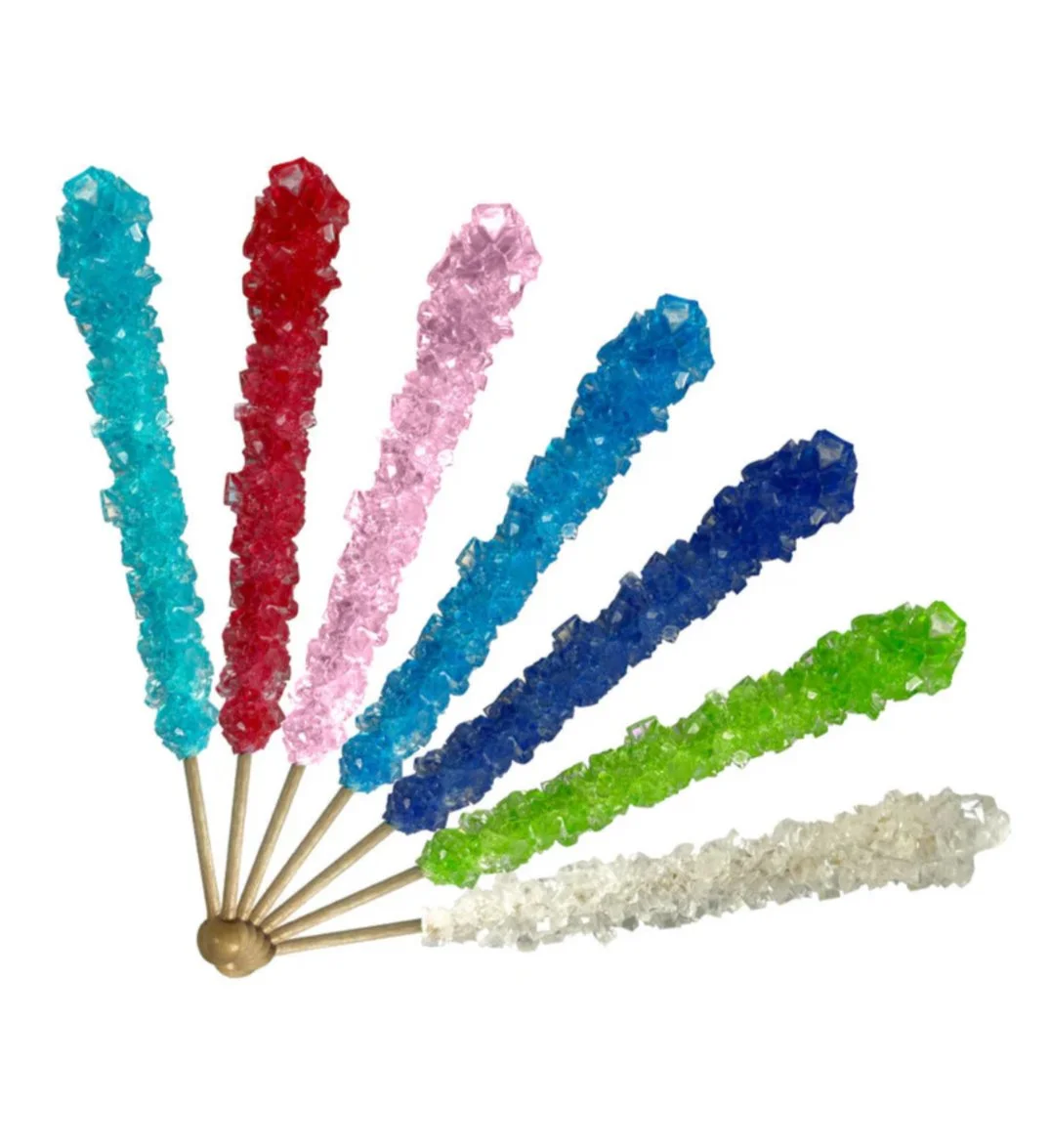 Espeez Old Fashioned Assorted Rock Candy Sticks – 18 Count Box