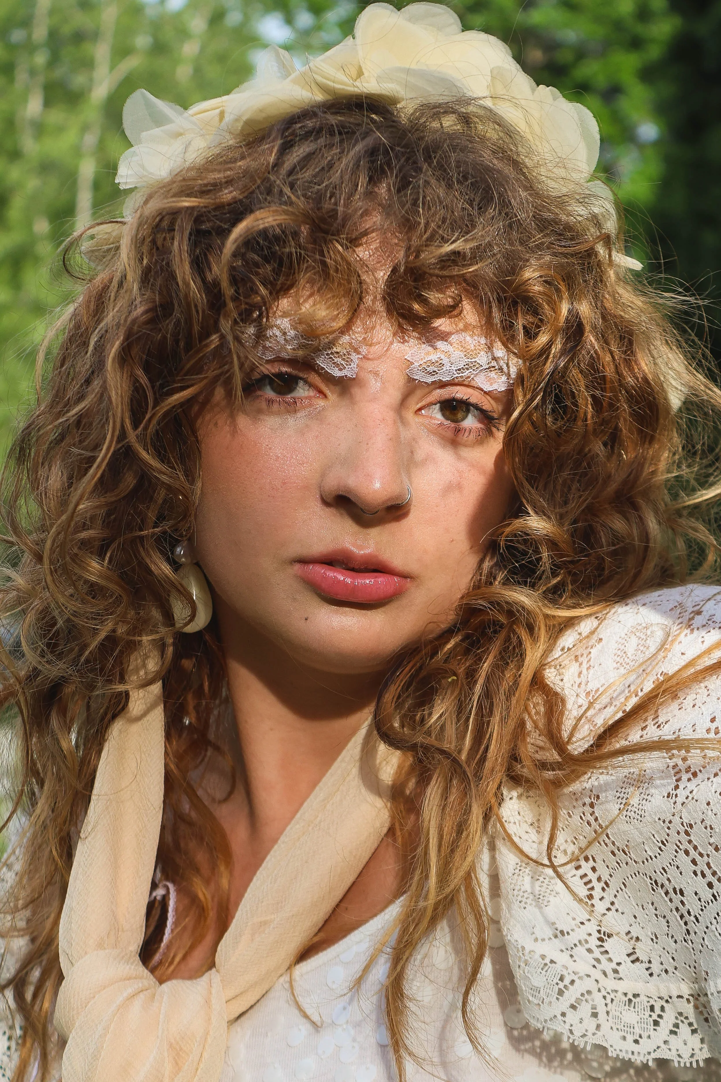 girl in the grass
