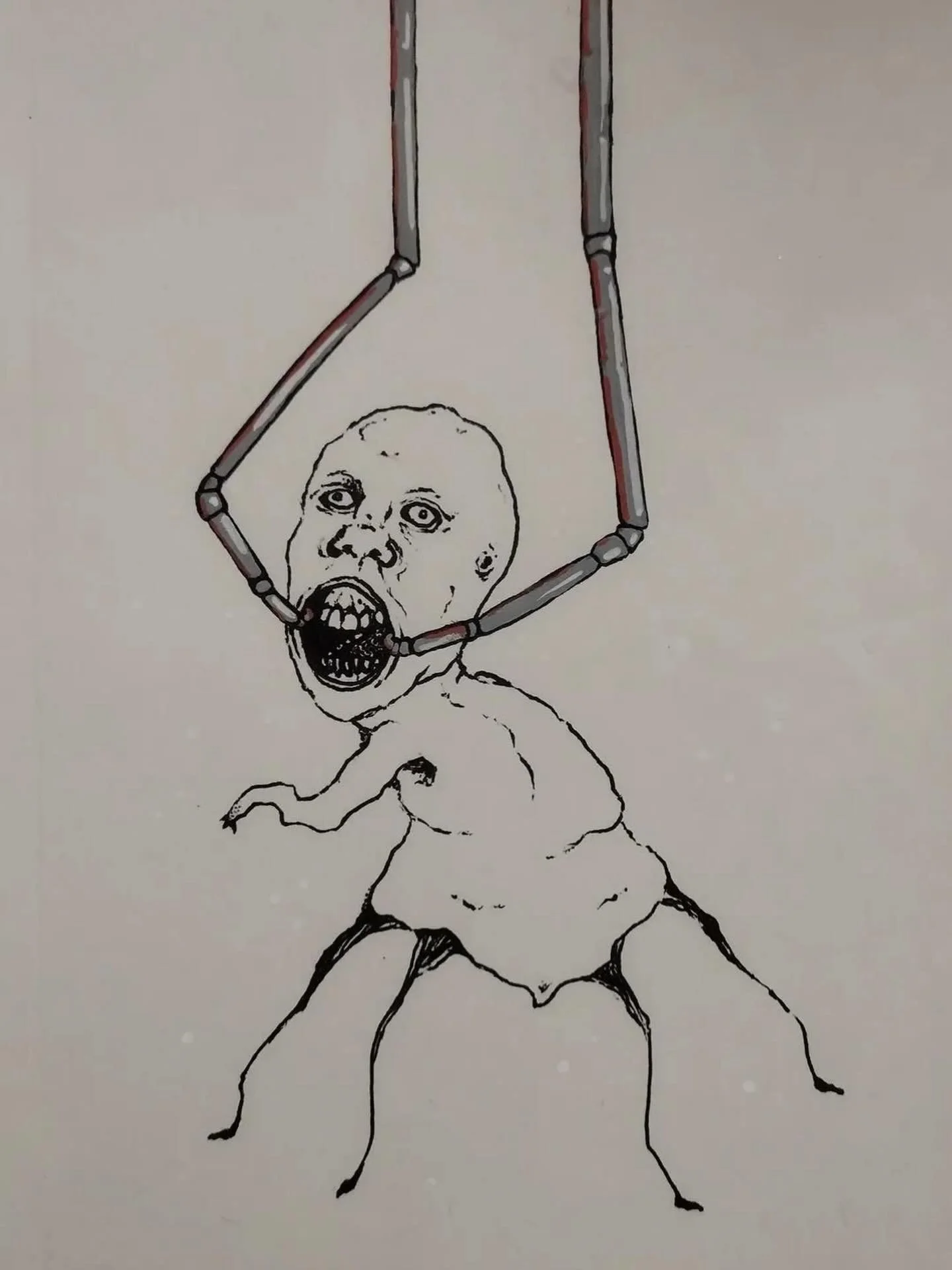&ldquo;Untitled,&rdquo; drawing
Zelda Marshall
IG: @itszeldabean
Pride in Numbers Community Art Project

&ldquo;&rsquo;To take away someone&rsquo;s freedom of choice, even the freedom to make the wrong choice, is to manipulate someone as though they 
