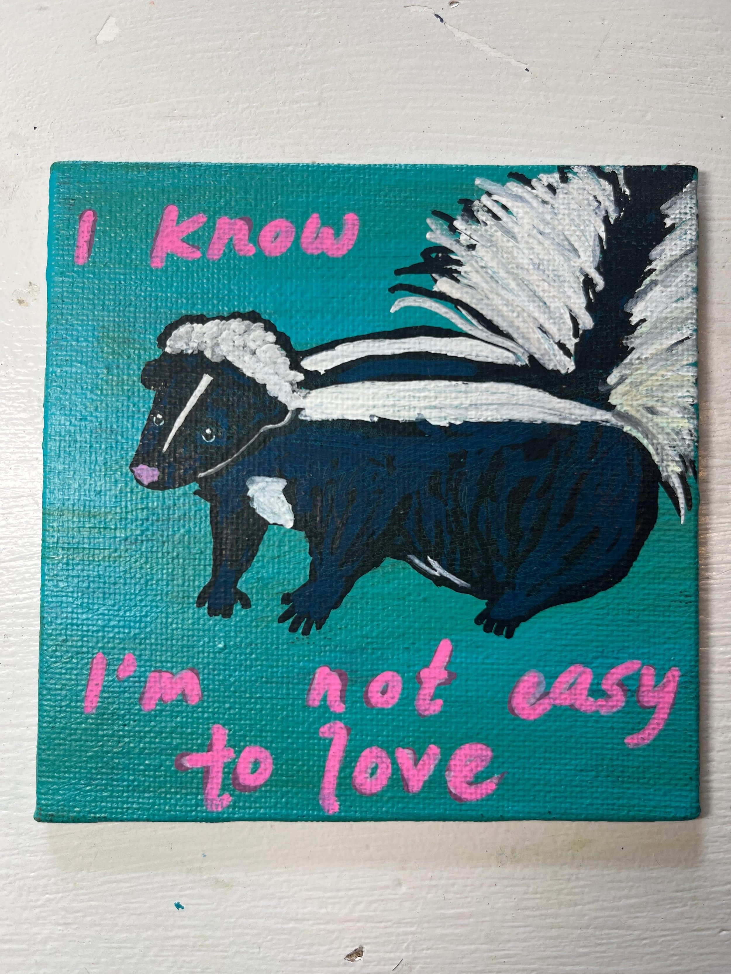 &ldquo;Be yourself,&rdquo; mixed media
Ellis
Pride in Numbers Community Art Project

&ldquo;Growing up as a gender queer I developed a fractured sense of self. Always was told to be myself, that folks would love me for me. In reality the family and c