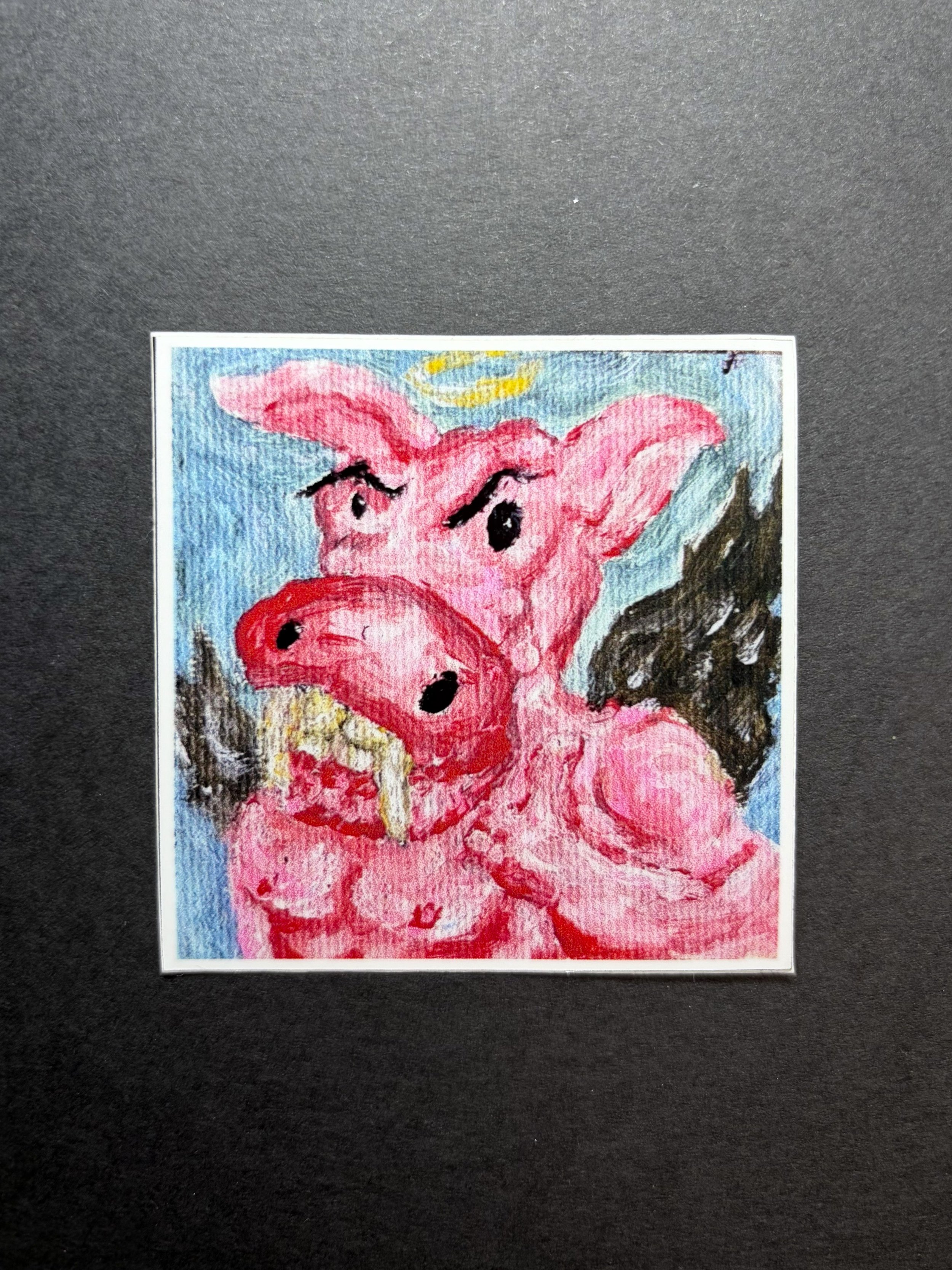 Heavenly Hog - STICKER (Copy)