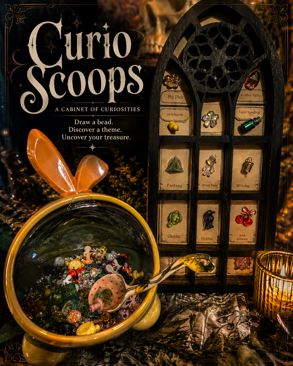 Curio Scoops – A Cabinet of Curiosities