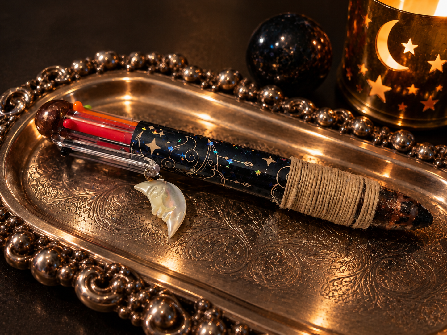 Oracle Manifestation Pen — Sealed Ritual Writing Instrument