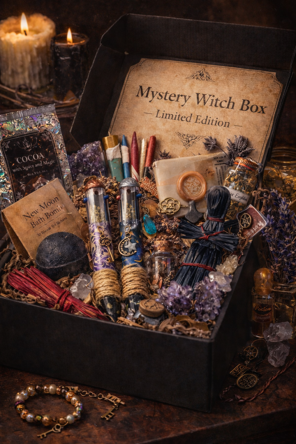 Deluxe Intuitive Witch Box – Fully Personalized Ritual Experience