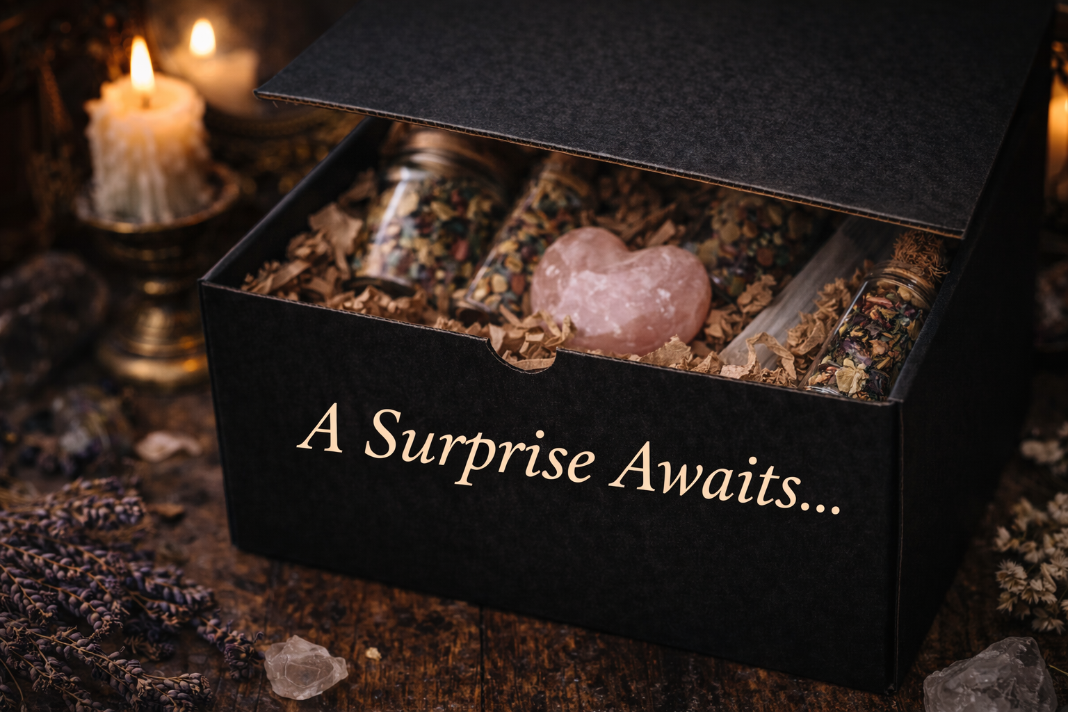 Small Intuitive Witch Box – Personalized Ritual Set