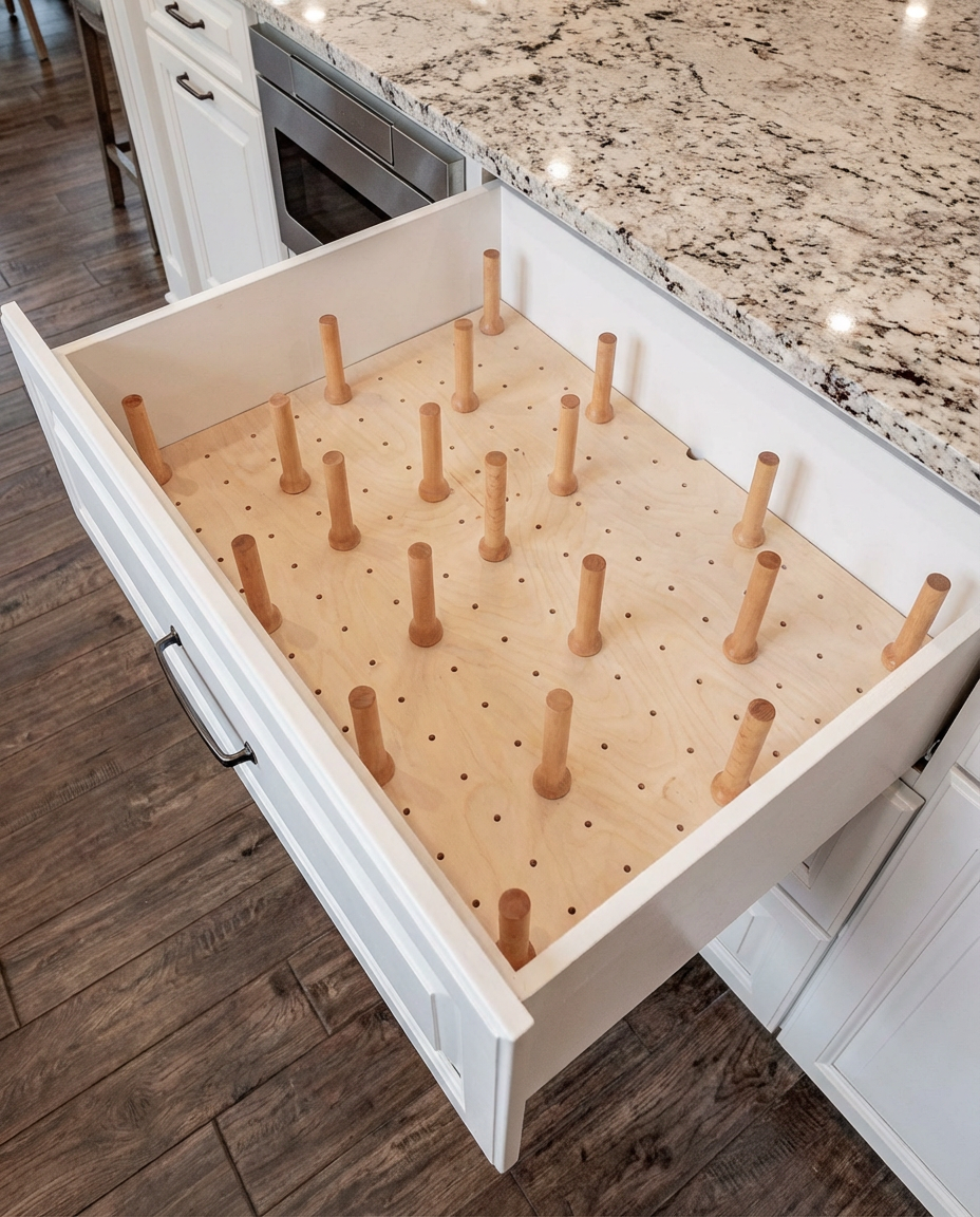 custom kitchen drawer peg system.png