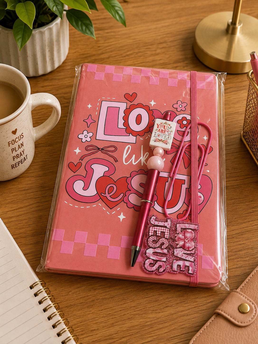 Pink Love Jesus Journal