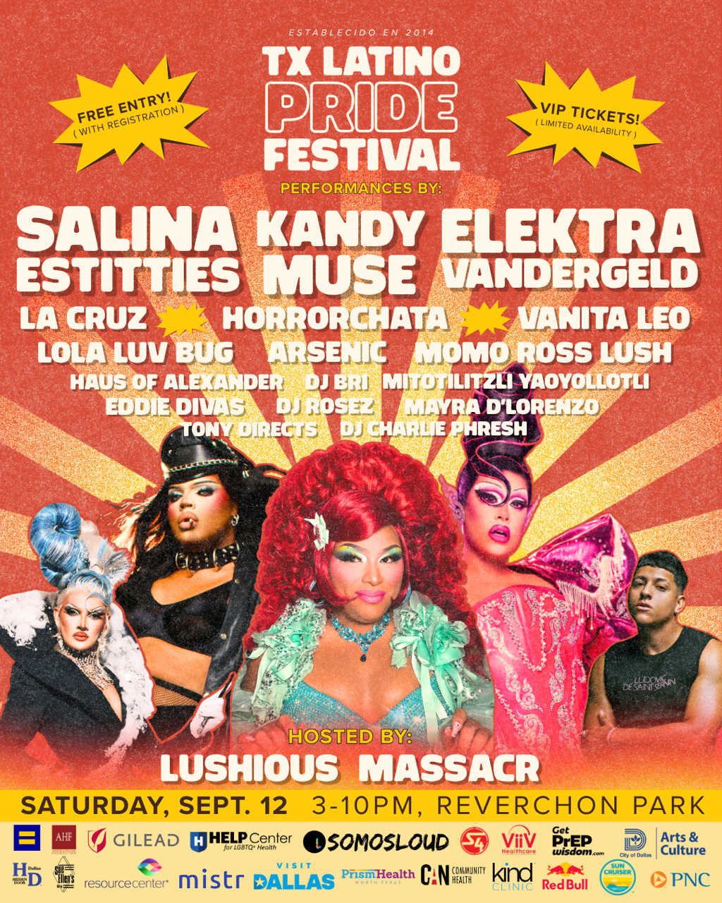 Texas Latino Pride Tabling