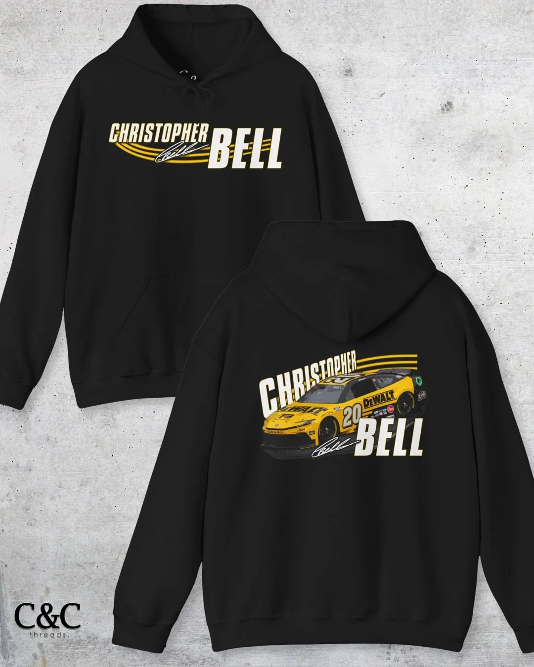 Hoodies are back and crew necks are coming soon! 

CandCThreads.com

#nascar #racing #fall #hoodies #playoffs