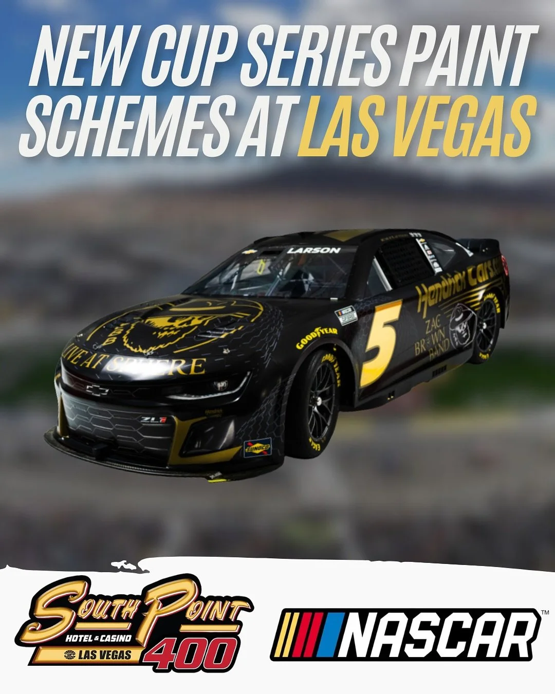 Some hot schemes for Las Vegas this weekend! Always very cool to get to see the schemes in charlotte at the teams race shops. We were able to see Tyler Reddicks and Kyle Larsons car early!

#nascar #paintschemes #racing #new #lasvegas